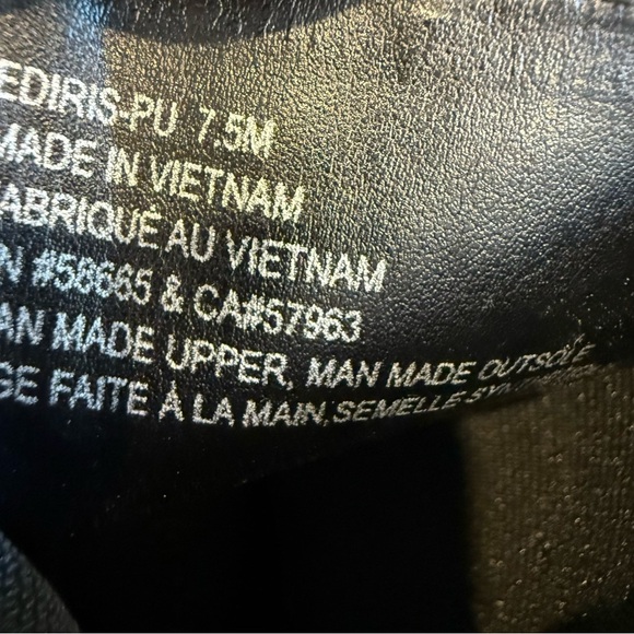 Open Edit Black Patent Leather Chelsea Lug Boot size 7.5 - Picture 6 of 6